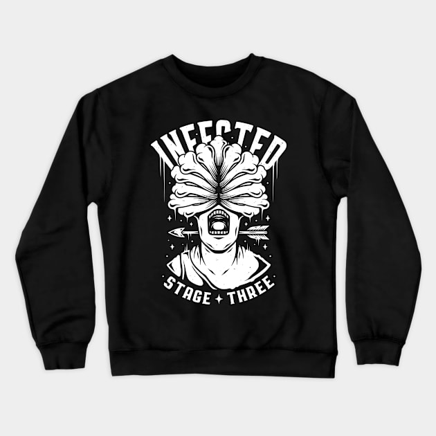 Infected Crewneck Sweatshirt by Alundrart